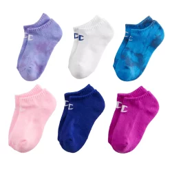 Girls Champion® Script 6-Pack No Show Socks -Kohl's Shop 5034893 Raspberry Shock