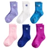 Girls Champion® Multi-Script 6-Pack Crew Socks -Kohl's Shop 5034907 Raspberry Shock