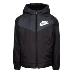 Boys 4-7 Nike Sportswear Fleece Lined Windbreaker Jacket -Kohl's Shop 5066355 Black
