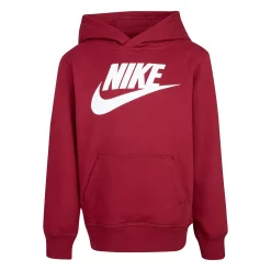 Boys 4-7 Nike Club Fleece Pullover Hoodie -Kohl's Shop 5066722 Maroon
