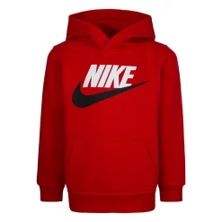 Boys 4-7 Nike Club Fleece Pullover Hoodie -Kohl's Shop 5066722 Red