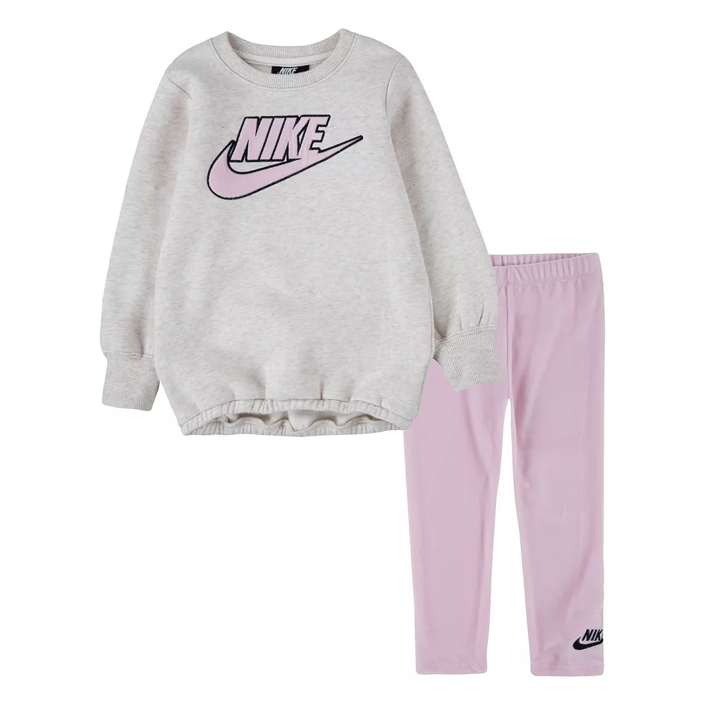 Toddler Girl Nike Velour Tunic & Leggings Set 3 Toddler Girl Nike Velour Tunic & Leggings Set