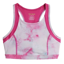 Girls 7-16 Tek Gear® Sun Gear UPF 50 Active Bikini Top in Regular & Plus -Kohl's Shop 5135249 Pink Tie Dye