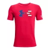 Boys 8-20 Under Armour Big Logo Flag Fill Tee -Kohl's Shop 5149187 Red