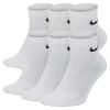 Boys Nike 6-Pack Everyday Cushioned Training Ankle Socks -Kohl's Shop 5161645 White Black