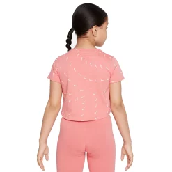 Girls 7-16 Nike Swooshfetti Cropped Tee 11 Girls 7-16 Nike Swooshfetti Cropped Tee -Kohl's Shop 5164162 ALT