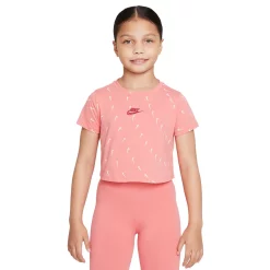 Girls 7-16 Nike Swooshfetti Cropped Tee 10 Girls 7-16 Nike Swooshfetti Cropped Tee -Kohl's Shop 5164162 Pink Salt Rush Pink