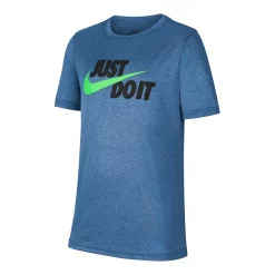 Boys 8-20 Nike Dri-FIT Just Do It Training Tee -Kohl's Shop 5168778 Dk Marina Blue Worn Bl