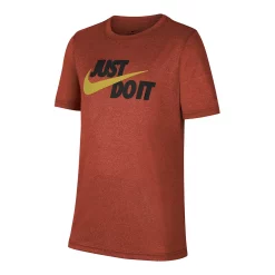Boys 8-20 Nike Dri-FIT Just Do It Training Tee -Kohl's Shop 5168778 Rugged Orange Mantra O