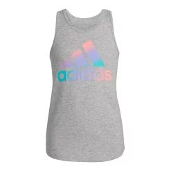 Girls 7-16 adidas Graphic Tank Top -Kohl's Shop 5172944 Medium Gray Heather