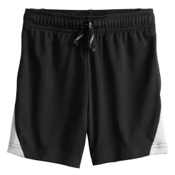 Toddler Boy Jumping Beans® Active Side Pieced Shorts -Kohl's Shop 5180942 Black White