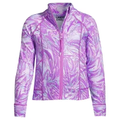 Girls 10-16 Lands' End Active Full-Zip Jacket in Plus Size -Kohl's Shop 5189129 Orchid Ice Swirl