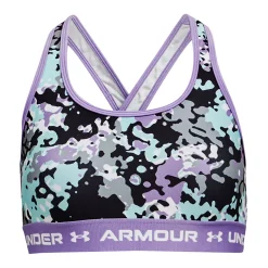 Girls 7-16 Under Armour Printed Crossback Sports Bra -Kohl's Shop 5189792 Vivid Lilac