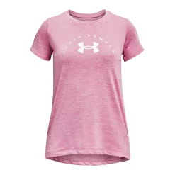 Girls 7-16 Under Armour Twist Arch Logo Tech Tee -Kohl's Shop 5189852 Pink