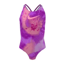Girls 6-20 Nike Tie Dye Spiderback One-Piece Swimsuit