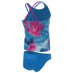 Girls 7-16 Nike Tie Dye Spiderback Tankini Top & Bottoms Swimsuit Set -Kohl's Shop 5199364 ALT