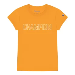 Girls 7-16 Champion® Multi-Color Graphic Tee -Kohl's Shop 5207547 Capri Orange