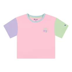 Girls 7-16 Champion® Floral Bouquet Colorblock Tee -Kohl's Shop 5207594 Pink Candy