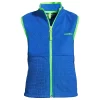 Boys 8-20 Lands' End Grid Fleece Vest -Kohl's Shop 5217223 Cobalt