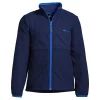 Boys 8-20 Lands' End Grid Fleece Jacket -Kohl's Shop 5217224 Deep Sea Navy