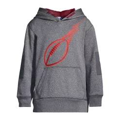 Boys 8-20 Lands' End Active Tech Hoodie in Regular & Husky -Kohl's Shop 5217688 Gray Football