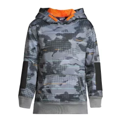 Boys 8-20 Lands' End Active Tech Hoodie in Regular & Husky -Kohl's Shop 5217688 Onyx Gray Camo