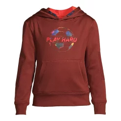 Boys 8-20 Lands' End Active Tech Hoodie in Regular & Husky -Kohl's Shop 5217688 Rust Red Soccer