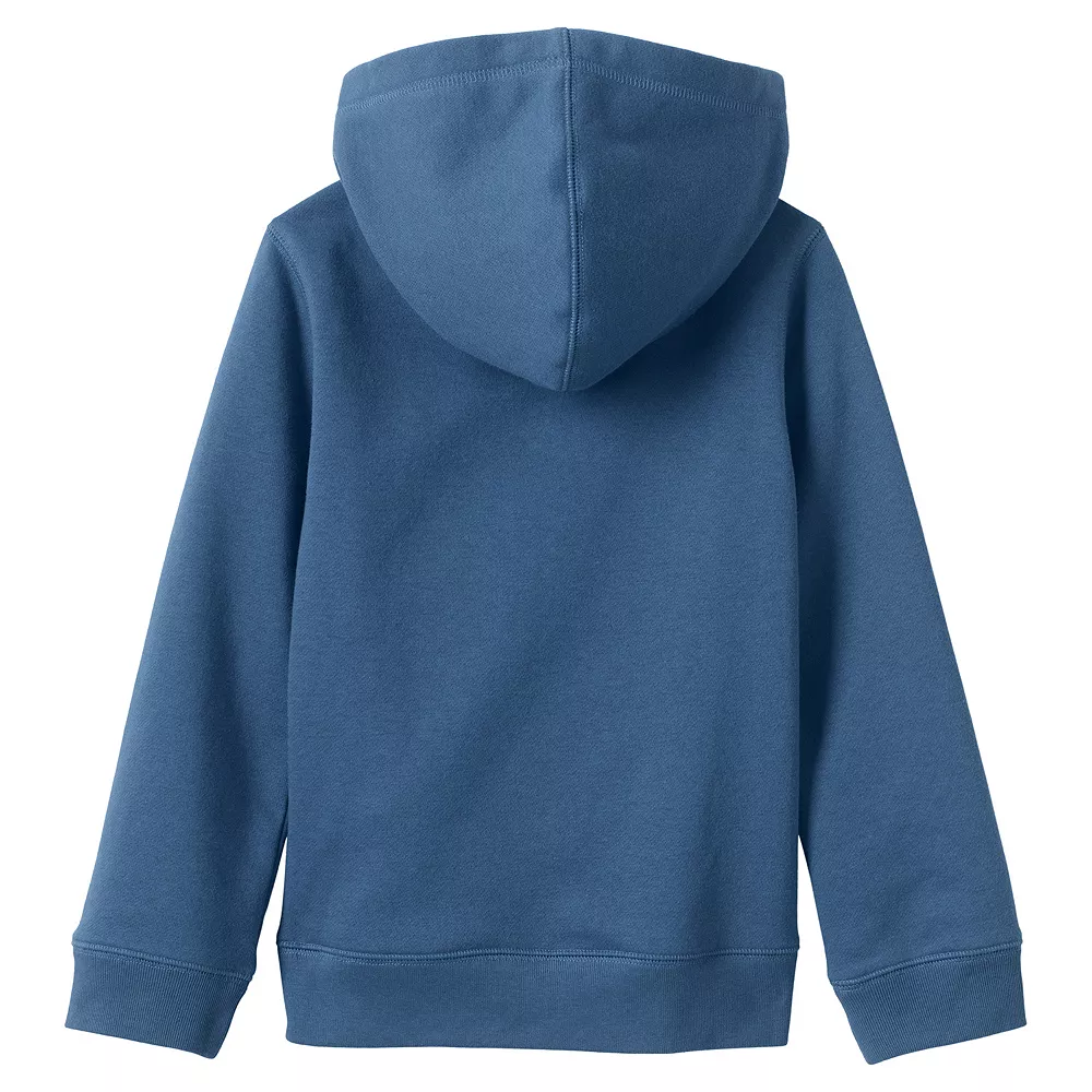 Boys 8-20 Lands' End Fleece Hoodie 8 Boys 8-20 Lands' End Fleece Hoodie - Image 6