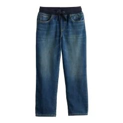 Boys 4-12 Jumping Beans® Straight Knit Jeans in Slim & Husky -Kohl's Shop 5218147 Med Tint