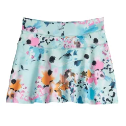 Girls 7-16 Tek Gear® Tennis Skort in Regular & Plus -Kohl's Shop 5220999 Light Blue Wildflowers