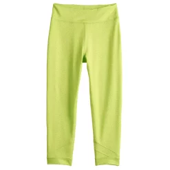 Girls 7-16 Tek Gear® Performance 7/8 Leggings in Regular & Plus -Kohl's Shop 5221479 Lime Cheetah