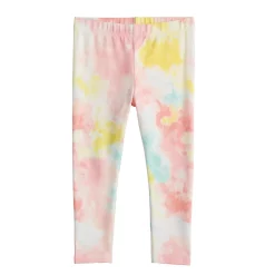 Toddler Girl Jumping Beans® Leggings -Kohl's Shop 5225699 Tie Dye