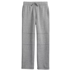 Boys 4-12 Jumping Beans® Fleece Pants with Knee Piecing in Regular, Slim & Husky -Kohl's Shop 5233792 Black Gray
