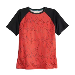 Boys 8-20 Tek Gear® Dry Tek Tee in Regular & Husky -Kohl's Shop 5236234 Red Run Ombre