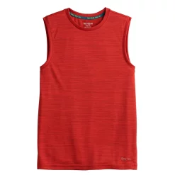 Boys 8-20 Tek Gear® Dry Tek Muscle Tank in Regular & Husky -Kohl's Shop 5236521 Cherry Red