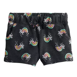 Girls 4-12 Jumping Beans® French Terry Pull-On Shorts 15 Girls 4-12 Jumping Beans® French Terry Pull-On Shorts -Kohl's Shop 5236593 Gray Rainbow Unicorn