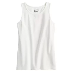 Girls 4-12 Jumping Beans® Essential Ribbed Tank Top -Kohl's Shop 5237540 White