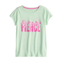 Girls 7-16 Tek Gear® Adaptive Graphic Tee -Kohl's Shop 5247751 Green Fierce