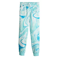 Girls 7-20 SO® Adaptive Sensory Fleece Jogger Pants in Regular & Plus -Kohl's Shop 5254660 Aqua Marble