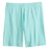 Girls 7-20 SO® Core Bike Shorts in Regular & Plus -Kohl's Shop 5273782 Aqua Mint