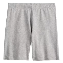 Girls 7-20 SO® Core Bike Shorts in Regular & Plus -Kohl's Shop 5273782 Gray Heather