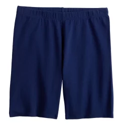 Girls 7-20 SO® Core Bike Shorts in Regular & Plus -Kohl's Shop 5273782 Navy