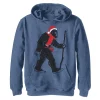 Boys 8-20 Bigfoot Walking Santa Hat Christmas Hoodie -Kohl's Shop 5316733 Navy Heather