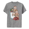 Boys 8-20 For Santa Gingerbread Men Milk Dip Chillin Graphic Tee -Kohl's Shop 5316753 Charcoal Heather