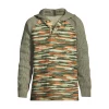 Boys 2-20 Lands' End Hooded Thermal Waffle Top in Regular & Husky -Kohl's Shop 5342663 Beetle Stripe