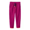 Kids 2-20 Lands' End Kids T100 Fleece Jogger Pants in Regular & Husky -Kohl's Shop 5344831 Dark Berry