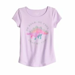 Toddler Girl Jumping Beans® Physical Adaptive Double-Layer Tee