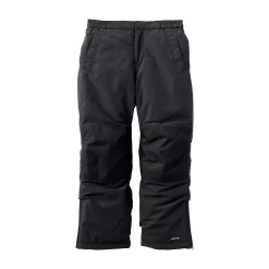 Kids 2-20 Lands' End Squall Waterproof Insulated Iron Knee Winter Snow Pants in Regular, Slim & Husky -Kohl's Shop 5356552 Black