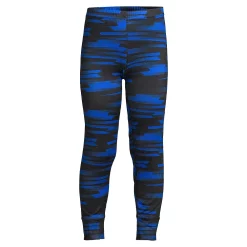 Boys 2-20 Lands' End Thermaskin Thermal Base Layer Long Underwear Pants -Kohl's Shop 5363513 Cobalt Laser Beams