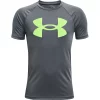 Boys 8-20 Under Armour Big Logo Tech Tee -Kohl's Shop 5475805 Pitch Gray